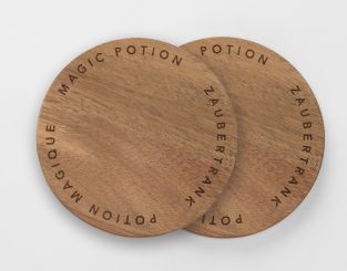 Räder Untersetzer 2er Set Zauber- trank D:10cm H:0,8cm 
