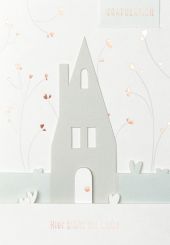 Räder Kartenhaus Gratulation- Hier blüht die Liebe 