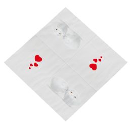 Fiftyeight Products Servietten Lunch 33x33 cm Das süße Leben 