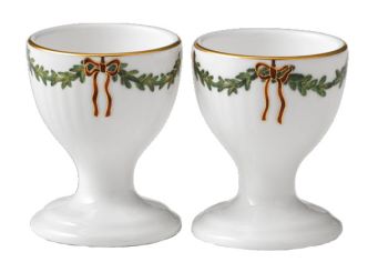 Royal Copenhagen Starfluted Christmas Eierbecher 2 Stk. 
