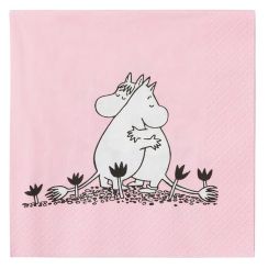 Arabia Moomin Papier-Servietten 33cm Love 