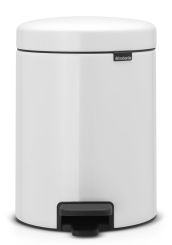 Brabantia Treteimer Newicon 5 L Weiss 