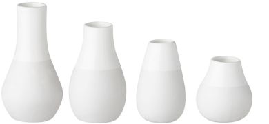 Räder Zuhause Minivasen 4er Set 4-8,5 cm,aus Porzellan 