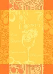 Garnier-Thiebaut Geschirrtuch Limoncello Spritz Soleil 56x78 Cm 100% Gekämmte 