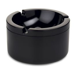 Mepal Aschenbecher mit Deckel Schwarz 