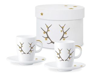 Paperproducts 2-er Set Eierbecher Winter Antler 