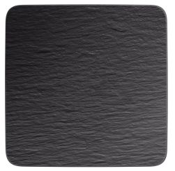 Villeroy & Boch Manufacture Rock Servierplatte Quadratisch/Gourmetteller 