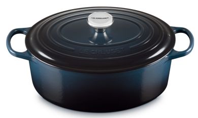 Le Creuset Bräter oval Signature 31 cm Nuit 