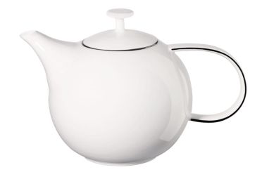 ASA Selection Ligne Noire Teekanne mit Edelstahlsieb L 25 cm B 17 cm H 16 cm 