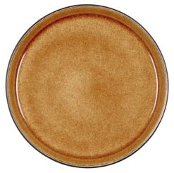 Bitz Teller 21cm schwarz/bernstein 