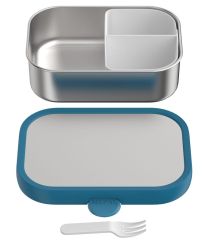 Mepal Bento Brotdose Campus Cool Blue Edelstahl 