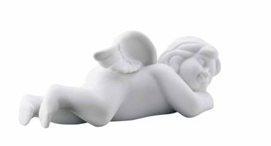 Rosenthal Engel Schlafend Klein Weiss Matt 