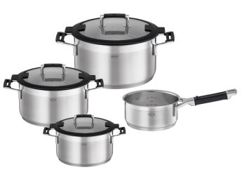 Rösle Topfset 4-tlg. Silence Pro Edelstahl 