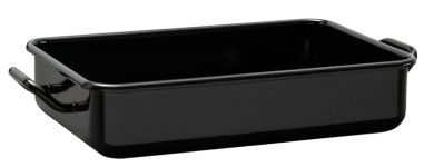 Riess Mini Back- und Servierform 23x15x5cm Schwarzemaille 