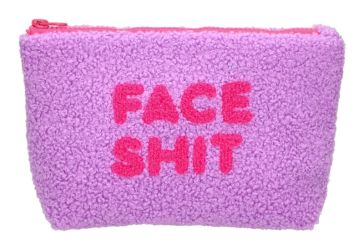 Gift Company Voyage Teddy Tasche Face Shit M lila 