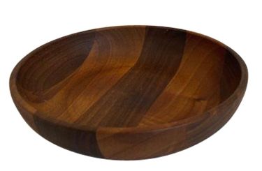 Hansi Müsli- / Servierschale Ø 17 cm x 4 cm - Walnussholz 