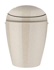 Koziol Schwingdeckeleimer 2l Del XS recycled desert sand 