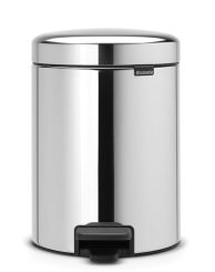 Brabantia Treteimer Newicon 5 L Brilliant Steel 