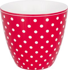 Greengate Latte Becher Dotty red 