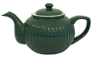 Greengate Teekanne Alice pinewood green 