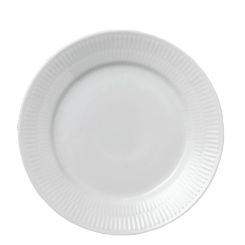 Royal Copenhagen White Fluted Teller Flach 19 cm 
