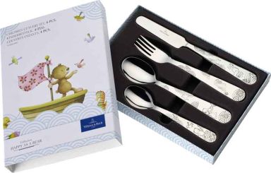 Villeroy & Boch Happy As A Bear Kinderbesteck 4-tlg. 