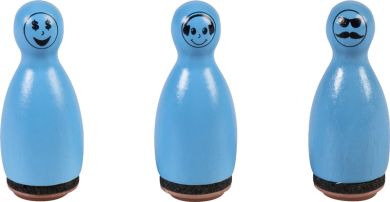 Brunnen Mini Smiley-Stempel blau 