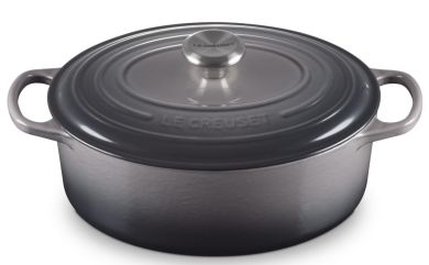 Le Creuset Bräter Oval Signature 29 cm Flint 