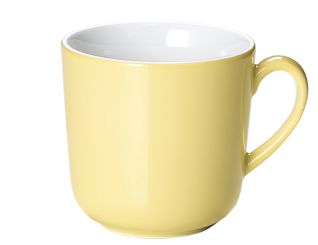 Dibbern Solid Color Vanille Becher mit Henkel 0,32 L 