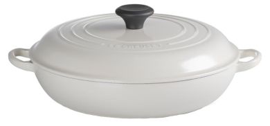 Le Creuset Gourmet-Profitopf Tradition 30 mit Phenolknopf Creme 