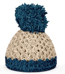 Fiftyeight Products Eierbecher Mützchen elfenbein/petrol 