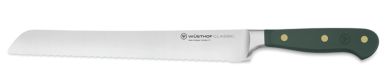 Wüsthof Classic Colour Fresh Rosemary Brotmesser mit Präzisions-Doppelwelle 23 cm 