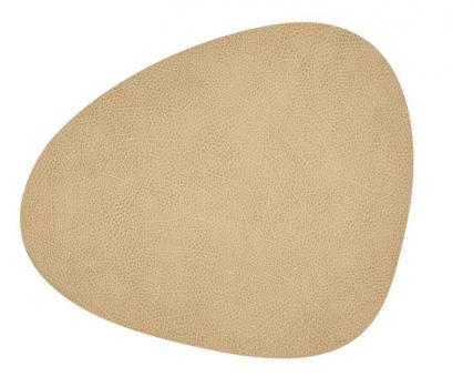 Lind DNA Table Mat Curve L Hippo Sand 
