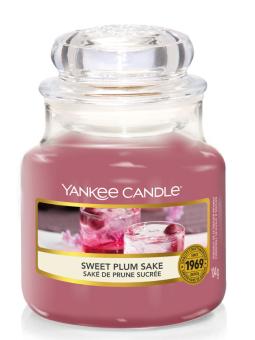 Yankee Candle Jar klein Sweet Plum Sake 