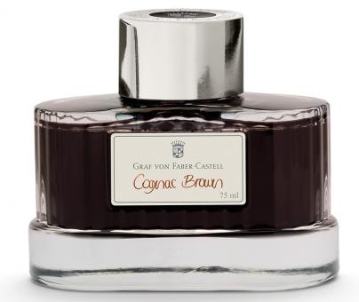 Graf von Faber-Castell Tintenglas GvFC cognac brown 75ml 
