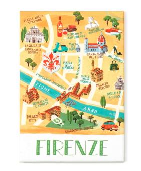 Legami Magnet Firenze Map 