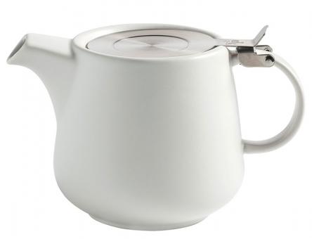 Maxwell & Williams Teekanne 0,6 L Weiß Tint 