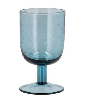 Lyngby Wasserglas mit Fuss Valencia 37 cl Blau 