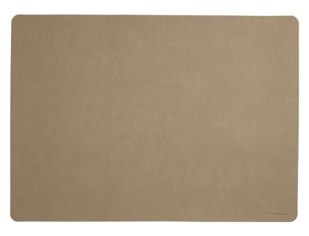 ASA Selection Tischset Sandstone Soft Leather Placemats L 46 cm B 33 cm H 0,2 cm 