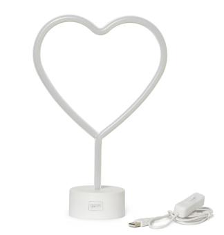 Legami LED-Lampe It's a sign Heart Neon effect 