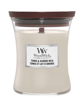 WoodWick Jar mittel Tonka & Almond Milk 