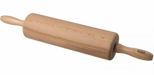 Birkmann Teigrolle Easy Baking 25 cm Holz mit Metallachse 