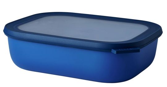 Mepal Multischüssel Cirqula rechteckig 2000 ml Vivid Blue 