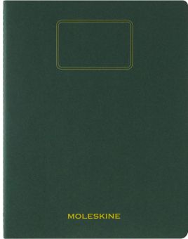 Moleskine Student Cahier, Xxl, Blanko, Kartoneinband, Myrtengrün 