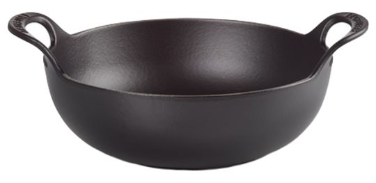 Le Creuset Balti Dish 20 cm Schwarz Matt 