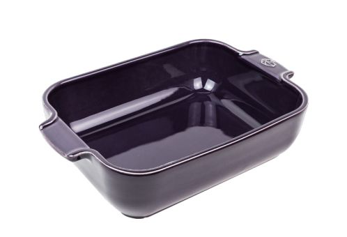 Peugeot Auflaufform rechteckig 25 cm Appolia Aubergine 