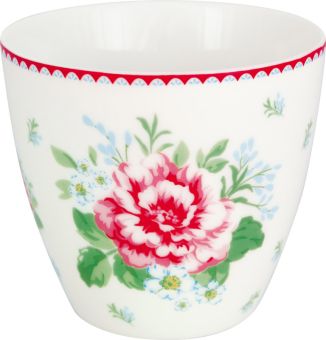 Greengate Latte cup Alivia white 