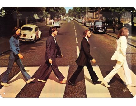 Nostalgic Art Blechschild 20x30 cm The Beatles - Abbey Road 