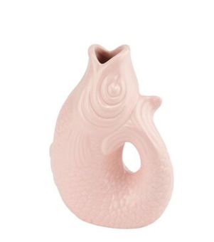Gift Company Monsieur Carafon Fisch Vase S sea pink 1,2 L 