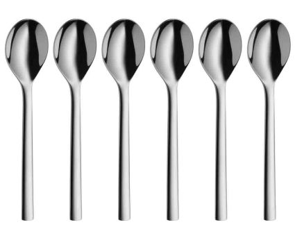 WMF Nuova Kaffeebecherlöffel 6er Set 